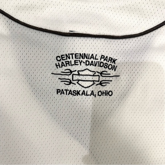 Vintage Harley Davidson Embroidered Women’s Jersey - Picture 4 of 6